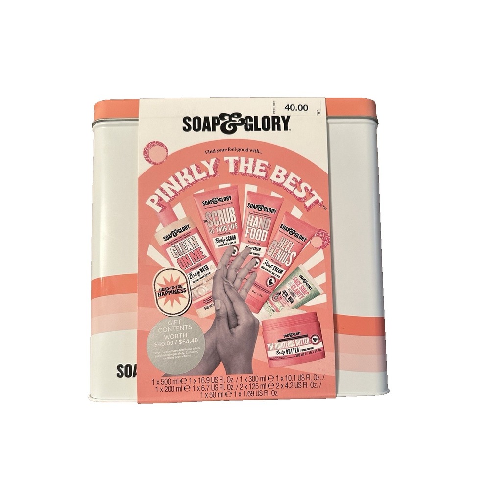 Soap And Glory Gift Set Pinkly The Best Feminine Romantic Luxurious Body Care